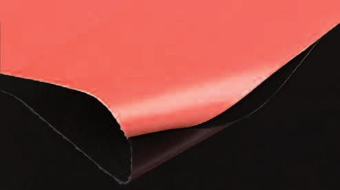 3271 - Tessuti Pyrotex 3271 - Pyrotex cloths Il tessuto Pyrotex è un tessuto in fibra di vetro ad alta densità rivestito da uno strato di goa siliconica rossa, resistente alle alte temperature.