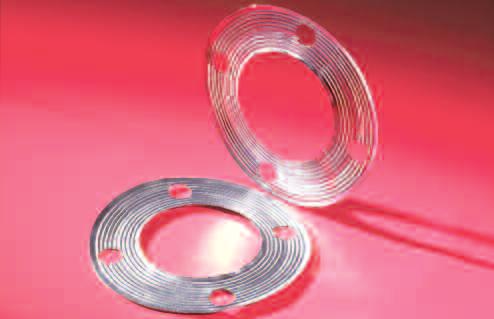 6805 G - Metalpol Caratteristiche Metalpol è un anello ondulato in acciaio inox AISI 304, materiale che garantisce la massima resistenza alle ossidazioni e alle sollecitazioni meccaniche.