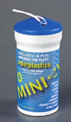 5300 MINIVAL Mini-val sigillante superplastico in PTFE universale per filetti Prodotto con PTFE Utilizzo aria, acqua, gas, vapore, ossigeno, prodotti chimici, acidi e basi.