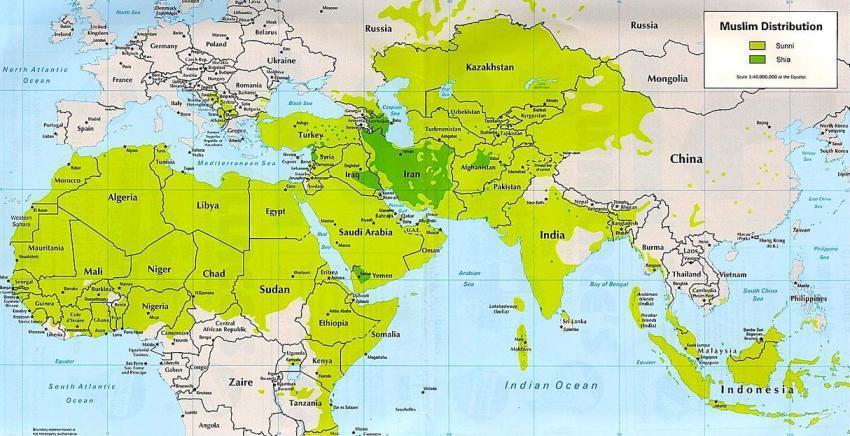 La dinastia ayyubita Stemma ayyubita Attuale distribuzione Sunniti e Sciiti Dopo la vittoria sui cristiani a Damietta il Califfo di Baghdad