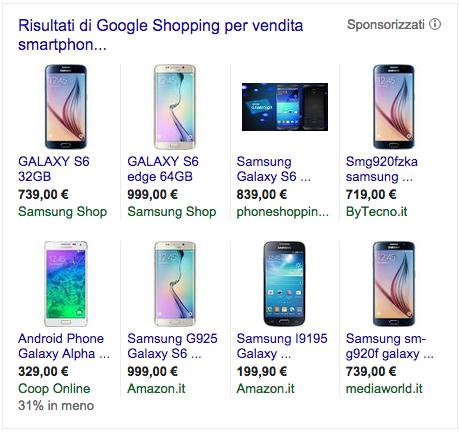 2 GOOGLE SHOPPING PRODUCT ADS LISTING I prodotti del tuo e-commerce su Google