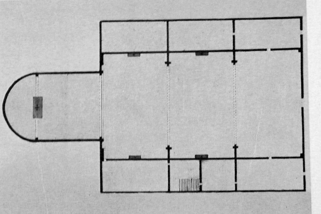 Fig.5 Pianta della chiesa di S.