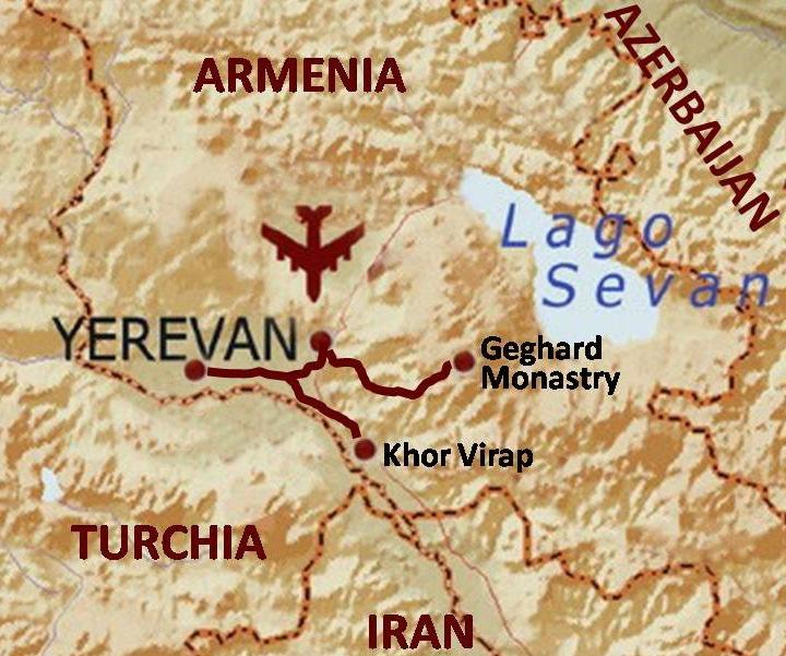 cristianesimo divenne la residenza estiva dei reali armeni. Rientro a Yerevan in tempo utile per una passeggiata nel mercato d arte Vernissage. Pensione completa. Pernottamento in hotel.