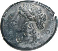 PHISTELIA (380 350 A.C.) OBOLO SNG.