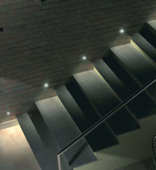 alluminio anodizzato/ anodized aluminum residential retail & hospitality Micro faretto LED da incasso per interni. piena.