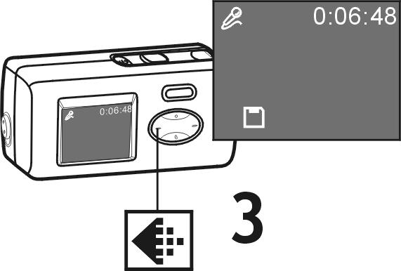 8 Italiano Guida per l utente della fotocamera digitale Registrare inserti sonori 1. Togliere il coperchio dall obiettivo. 2.