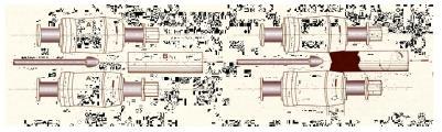 Tipologie e processi di fabbricazione Processi di fabbricazione Il processo Mannesmann Nel 1885 Reinhard e Max Mannesmann brevettarono un laminatoio a cilindri obliqui, costituito da due cilindri