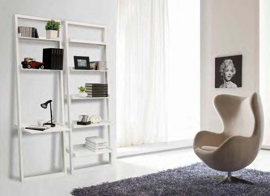 libreria STEP WHITE. libreria multi-funzionale (scrivania / ingresso).