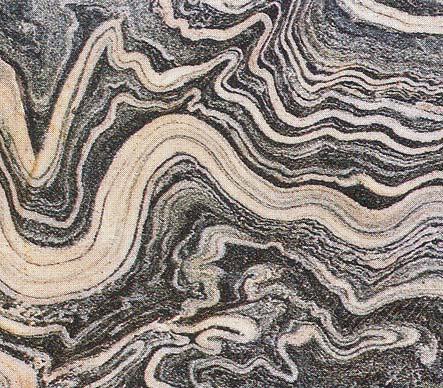 Migmatite Sono rocce particolari con componenti metamorfiche ed ignee (fuse).