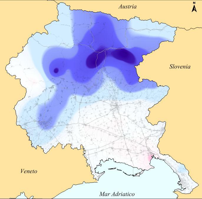 Seguono tre giorni con tempo stabile e cielo in genere poco nuvoloso, le temperature massime si attestano sui 20 C in pianura e le minime poco sotto i 10 C.