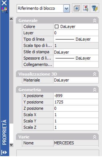 PROPRIETA DEGLI OGGETTI Alcune proprietà da attribuire agli oggetti possono essere modificate: - Colore; - Tipo di linea; - Spessore di linea.