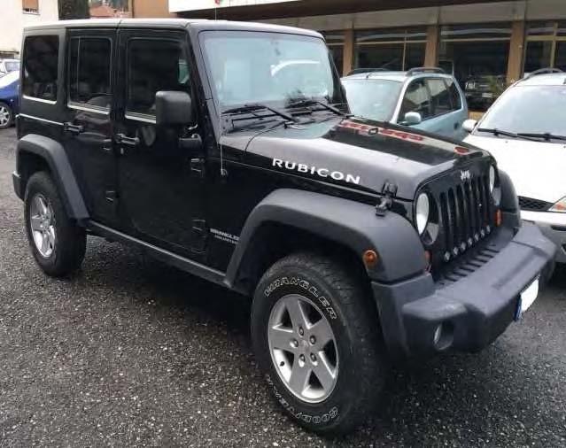 JEEP WRANGLER RUBICON 5 PORTE Anno prima immatricolazione 2013 Km percorsi 60.000 DIESEL Cilindrata 2.