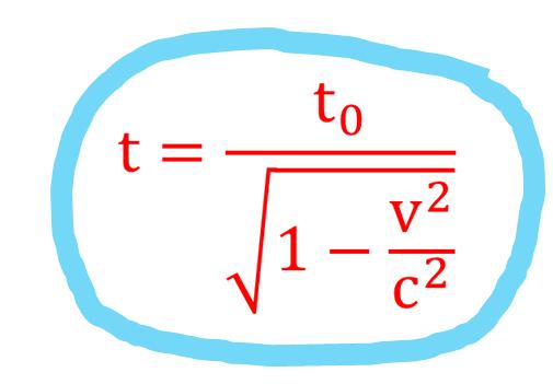 Lo stesso «evento», osservato da sistemi di riferimento diversi, ha una durata che dipende dal sistema di