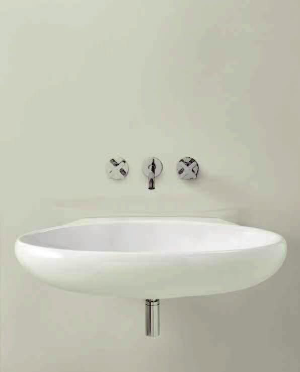 250 190 540 01. 02. 900 03. 04. 05. 06. lavabo 90x50 sospeso senza foro CLA 200/90.