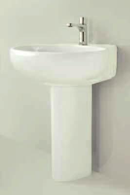 washbasin on CLA 300/SOSP semi-pedestal 02.