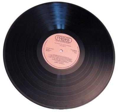 1948: disco di vinile economica, resistente e infrangibile Per produrre il disco veniva utilizzato il vinile una plastica economica ricavata dai derivati del petrolio.