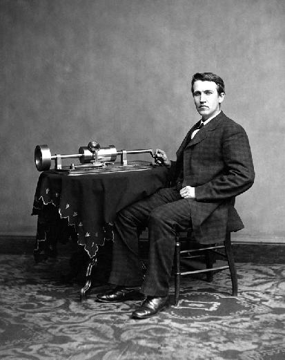 La registrazione Fonografo Tommaso Rosati 2 Nel 1877 Thomas Edison progetta e realizza il primo fonografo, un oggetto in grado di registrare e riprodurre il suono.