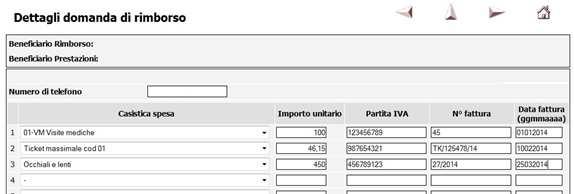 c) Il socio richiede il rimborso di terapie presentando la sola fattura sanitaria del professionista che ha eseguito le prestazioni, senza prescrizione medica, ed inserendo la codifica 02 TR/A