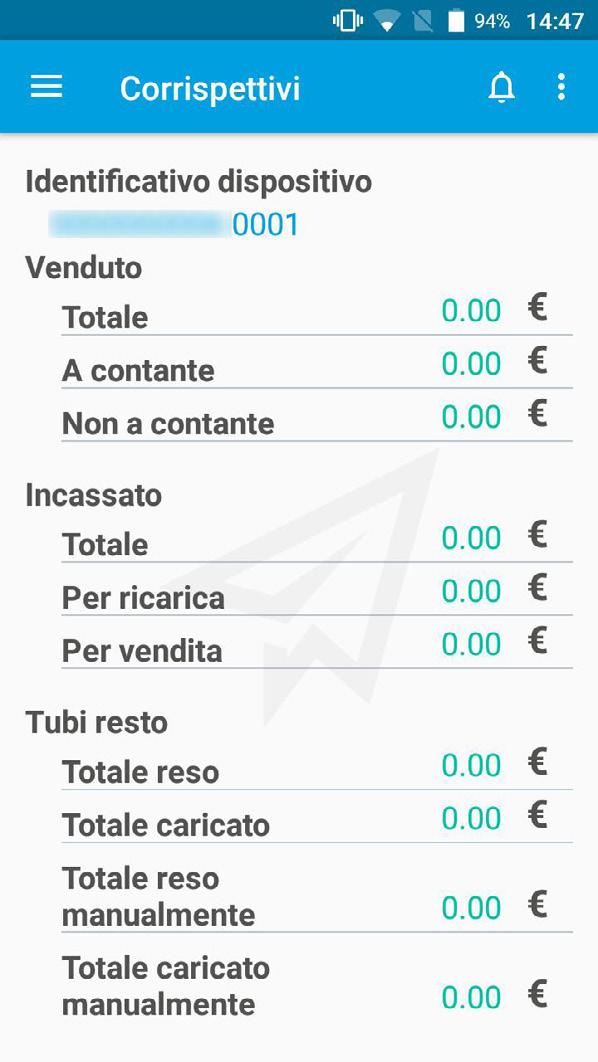 Per visualizzare i dati contabili basterà cliccare sul pulsante VISUALIZZA DATI CONTABILI che a