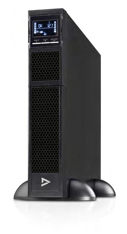 UPS 3000 VA montaggio a rack da 2U UPS montaggio a rack 3000 va con uscita onda sinusoidale pura a 8 prese Regolazione automatica AVR Boost e Buck per sottotensione e sovratensione per un