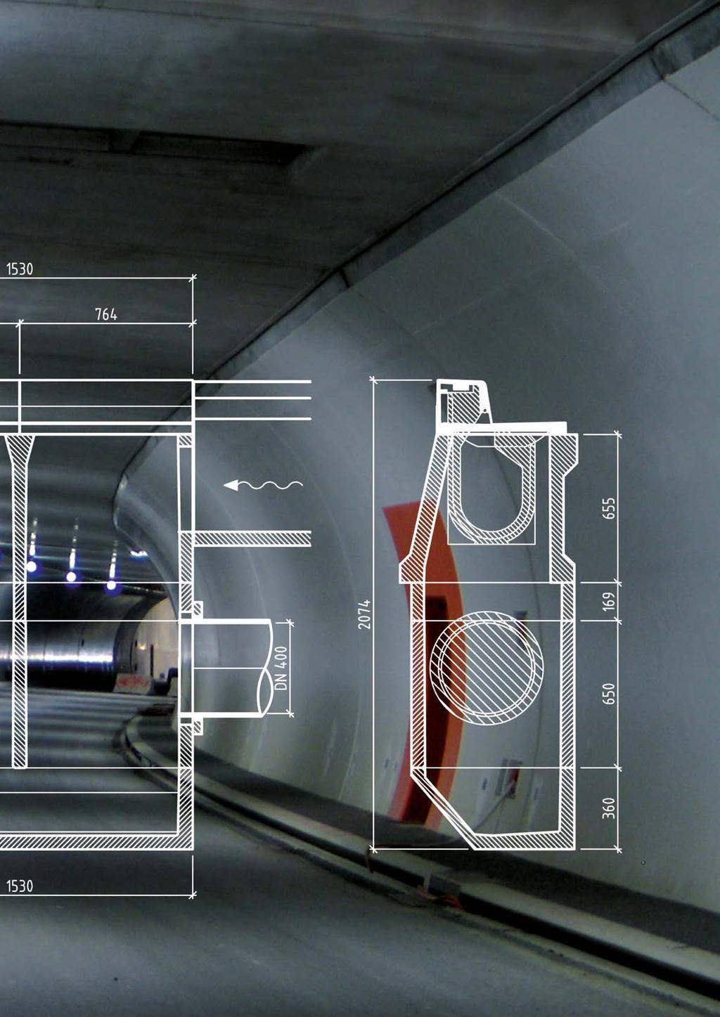 Tunnel 13 ACO Tunnel - Sistemi per il drenaggio di sicurezza delle gallerie Introduzione p.