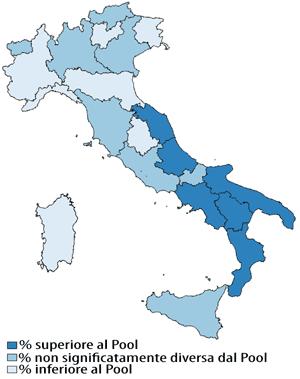 In regione Friuli Venezia Giulia il 3% degli intervistati nella fascia 35-69 anni ha riferito di aver avuto il calcolo del punteggio di rischio cardiovascolare In tutte le ASS regionali la