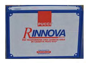 800002 8000022 KIT DI TRASFORMAZIONE PUCCI 46,67 5,8 A0 RICAMBI PUCCI Cardinale 00609 Trasformazione 80005700 da Pucci Sara a Pucci Eco 49,5 Kit composto da: -