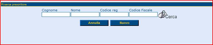 A questo punto è possibile premere il bottone "Cerca". Il sistema mostrerà all'operatore tutte le prestazioni trovate, e nello stesso momento attiverà i bottoni Rimuovi e Dettagli.