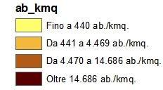 -0,1% 6.592ab/kmq (Don Bosco 22.000 ab/kmq) Famiglie 146.