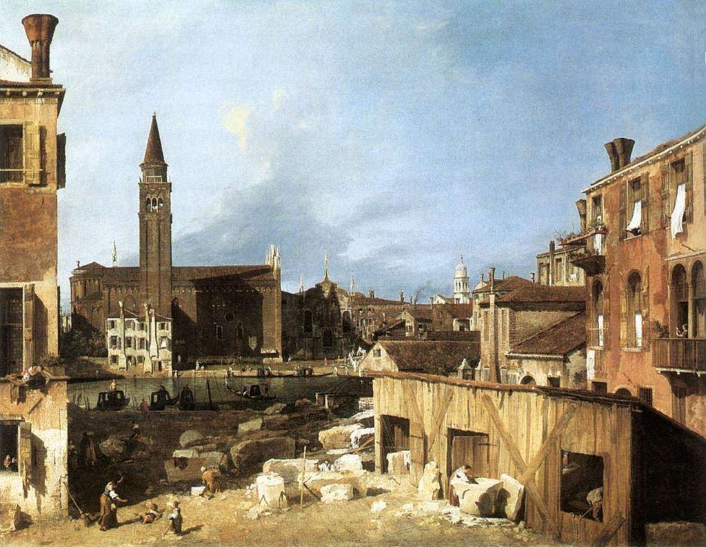 Antonio Canal (il Canaletto): Casa di