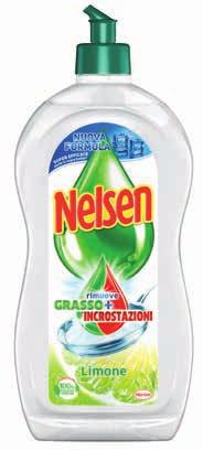 Detersivo piatti NELSEN vari tipi 900 ml al