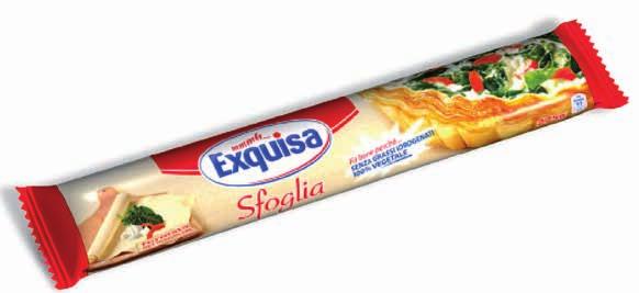 Pasta sfoglia EXQUISA classica, light 275 g (al kg