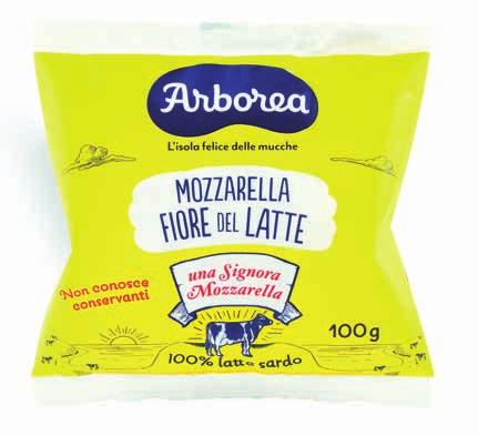 Mozzarella ARBOREA 100 g (al kg 6,50)