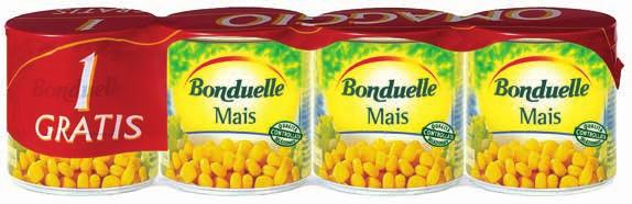 Mais BONDUELLE 4x150 g (al kg 3,82)