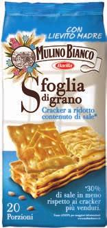 Cracker MULINO BIANCO salati, non salati 500 g (al