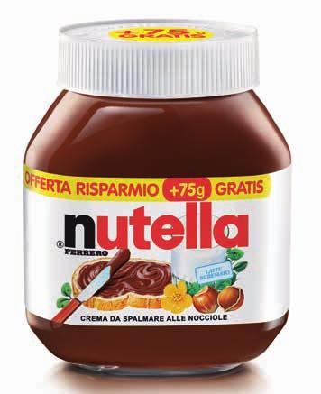 Nutella FERRERO 825 g (al kg 6,05) 4,99