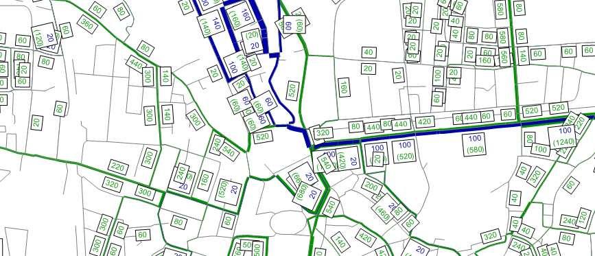 attraversa più il centro per raggiungere la parte meridionale della città, ma