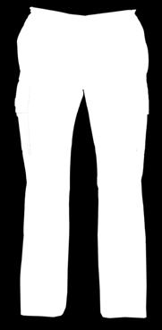 due tasche laterali mutlifunzione con patta e velcro e una tasca con zip coperta, due tasche posteriori con patta e velcro.