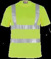 47 Arancio AVENUE T-shirt girocollo in alta visibilità