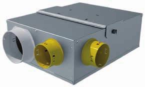 Serie MULTIBOX Unità di ventilazione meccanica controllata - RESIDENZIALE Box centrifugo multi porte singolo flusso CODICE MODELLO CONFIGURAZIONE m3/h W A db(a) BOCCHETTE MOTORE max max max max