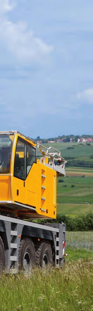 Moderna tecnica per telaio e trazione Notevole mobilità e ottime prestazioni Il motore 6 cilindri turbo-diesel Liebherr da 350 kw/476 CV garantisce ottime prestazioni su strada.