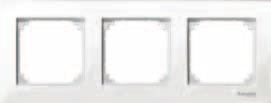 Serie Cornici Cornici M-Plan singola Colore bianco, lucido bianco polare, lucido bianco attivo, lucido antracite alluminio MTN515144 MTN515119 MTN515125 MTN486114 MTN486160 doppia senza ponte
