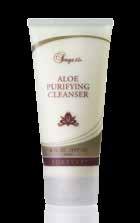 201.30 Set Sonya Aloe Purifying Cleanser Questo delicato latte detergente, grazie all elevata percentuale di Aloe Vera e agli estratti di frutta (limone e cetriolo) lascia la pelle morbida