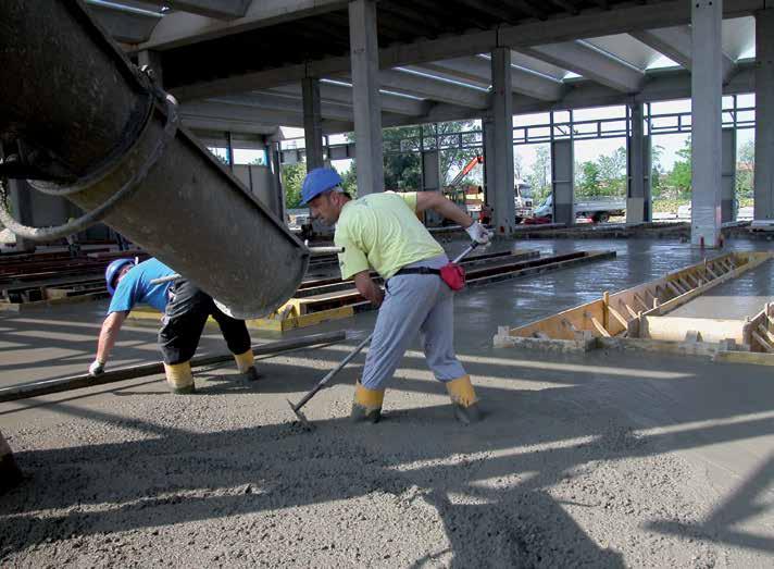 6 Molte, quindi, sono le cause che possono portare una pavimentazione in calcestruzzo ad un precoce deterioramento.