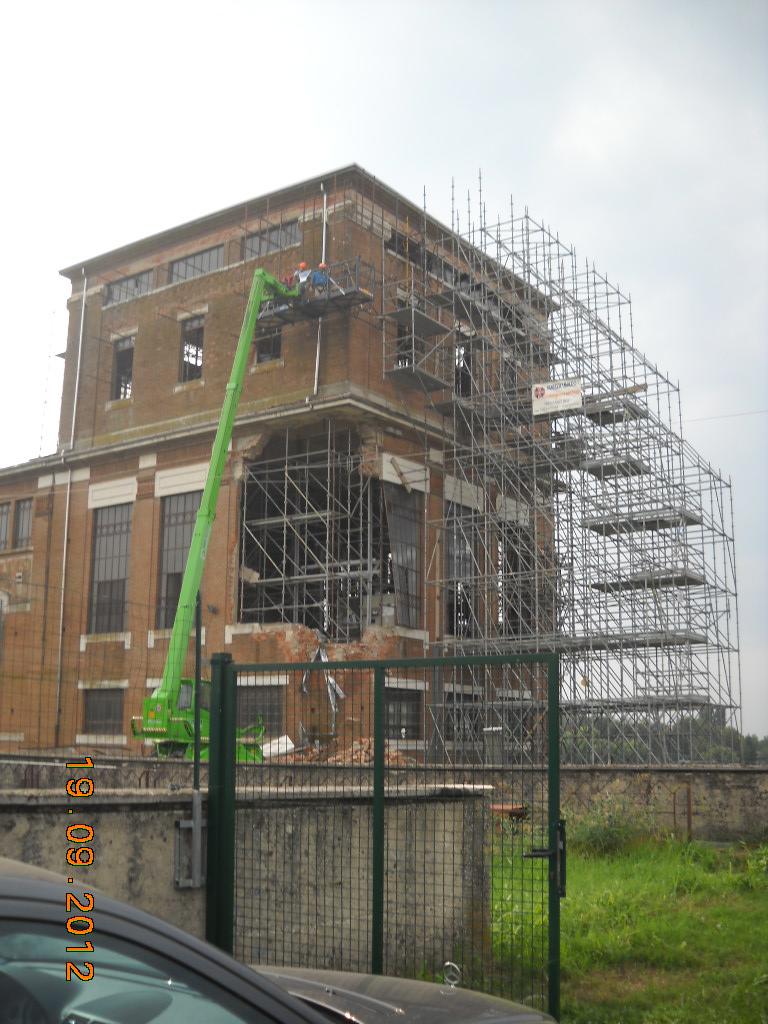 La Torretta: Il Castello di puntellamento esterno e temporaneo che ha