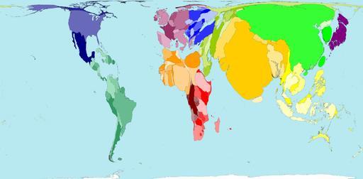 Worldmapper Total Population Worldmapper