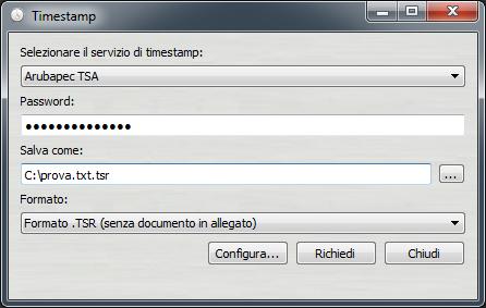 Appendice A Apposizione di marche temporali La marca temporale è un riferimento temporale certo, associato ad un documento (firmato o non digitalmente), opponibile a terzi.