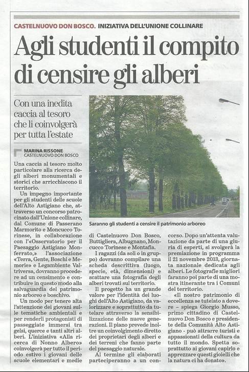 A.23: Alla ricerca di Nonno Albero Salviamo gli alberi lungo le strade italiane versione 4.0 del 4/3/2017 A.