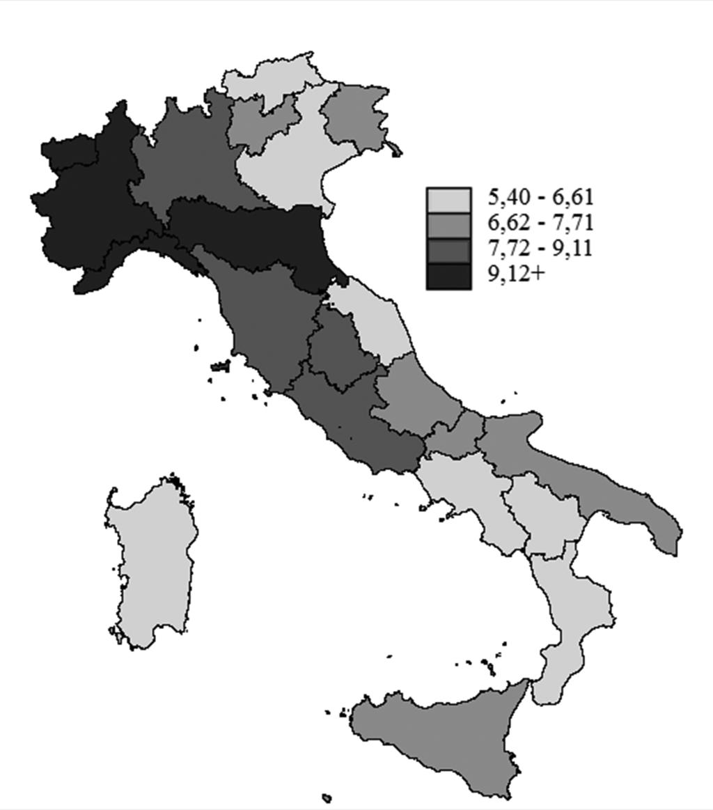 Rapporto Osservasalute 2015bis:01 prex31/03/2016 14:29 Pagina 256 256 RAPPORTO OSSERVASALUTE 2015 Tabella 1 - Tasso (grezzo, standardizzato e specifico per 1.