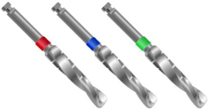 GS FCO 5,4x11 GS FCO 5,4x13 GS FCO 5,4x15 Per impianti da 8 mm Per impianti da 11 mm Per impianti da 13 mm Per impianti da 15 mm